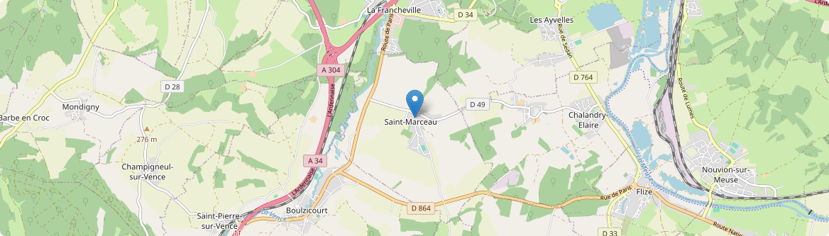 Saint-Marceau - Carte