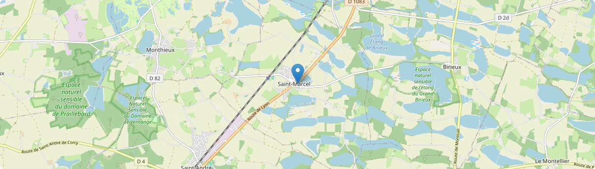 Saint-Marcel - Carte