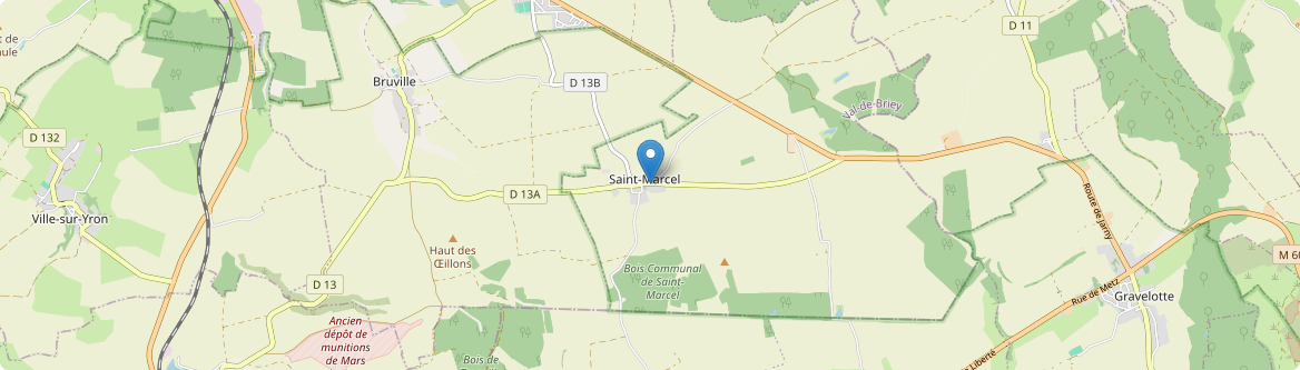 Saint-Marcel - Carte