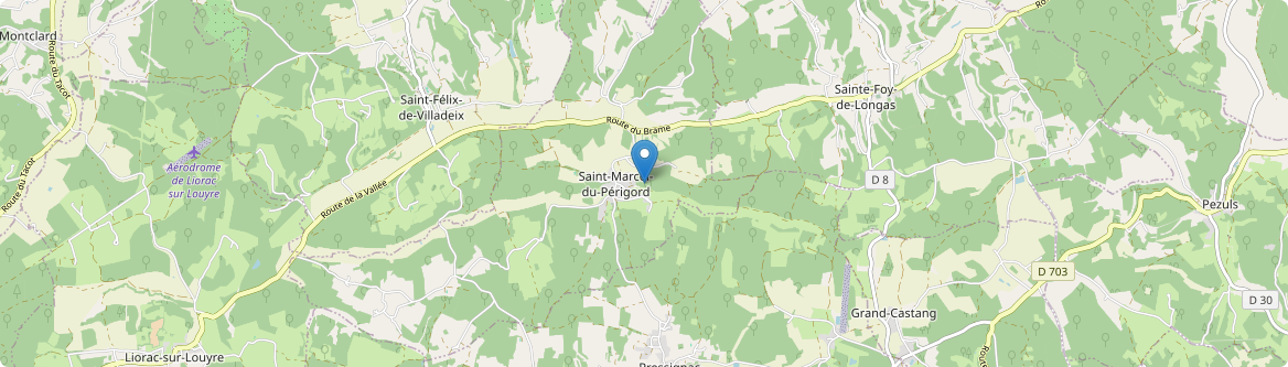 Saint-Marcel-du-Périgord - Carte