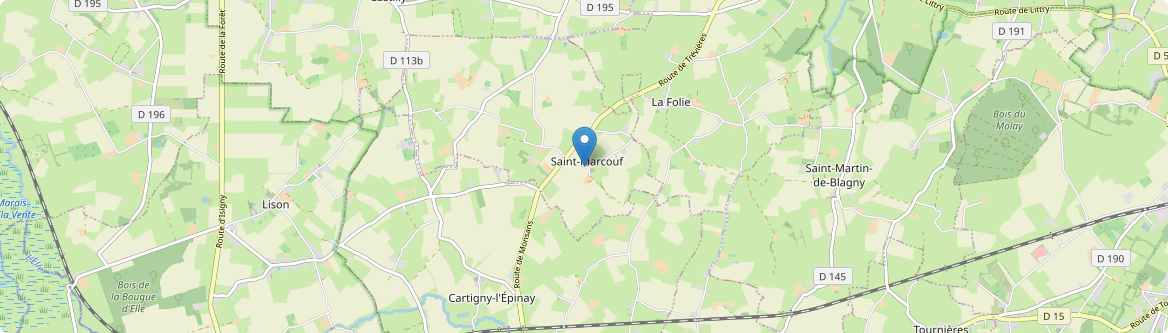 Saint-Marcouf - Carte