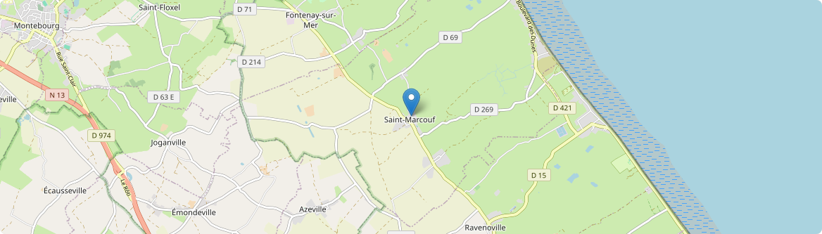 Saint-Marcouf - Carte
