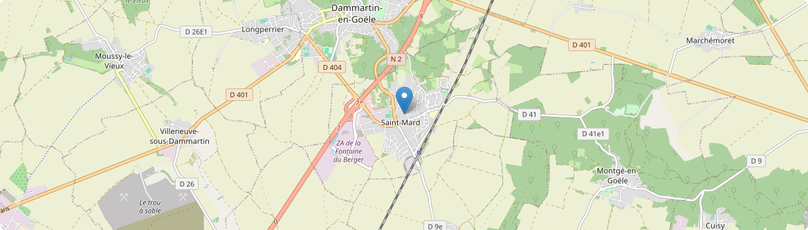 Saint-Mard - Carte