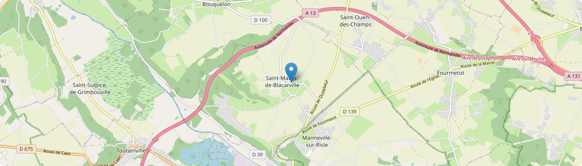Saint-Mards-de-Blacarville - Carte