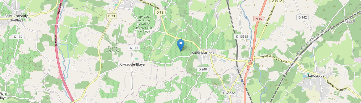 Saint-Mariens - Carte