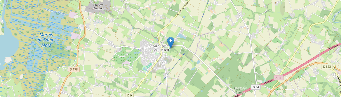 Saint-Mars-du-Désert - Carte