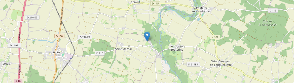 Saint-Martial - Carte