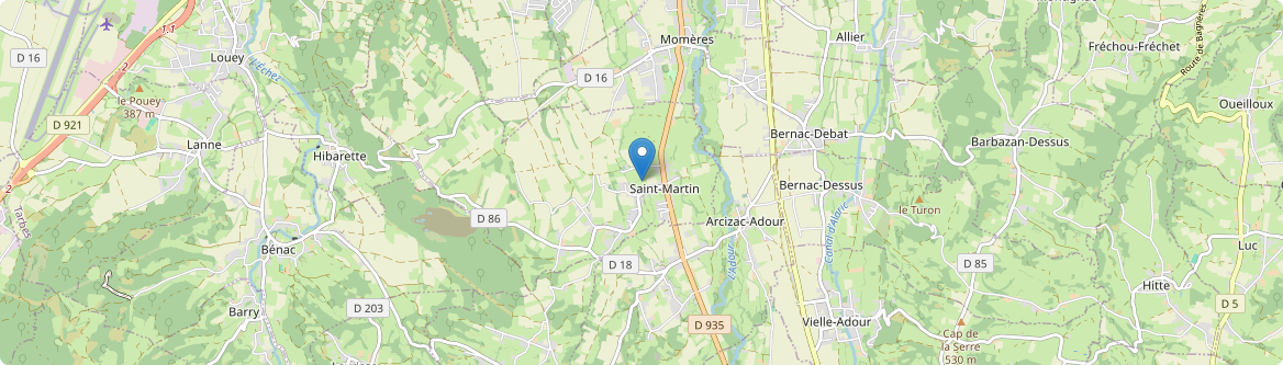 Saint-Martin - Carte