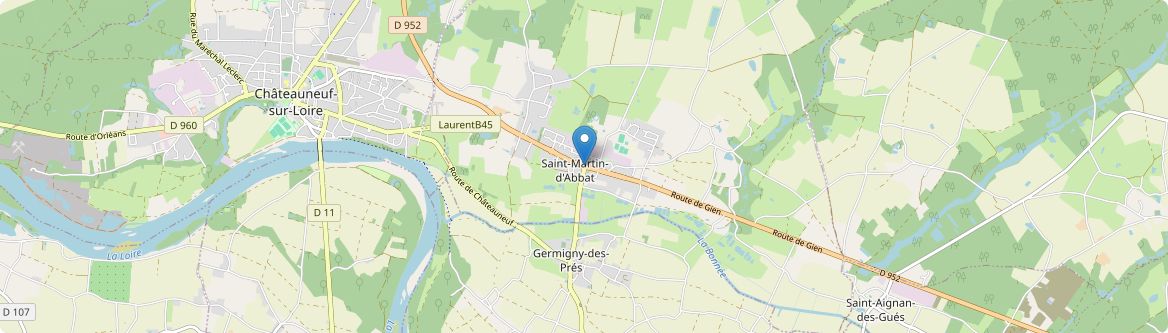 Saint-Martin-d'Abbat - Carte