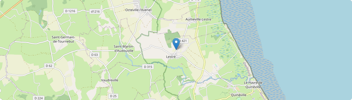 Saint-Martin-d'Audouville - Carte