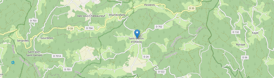 Saint-Martin-d'Ollières - Carte