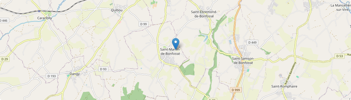 Saint-Martin-de-Bonfossé - Carte