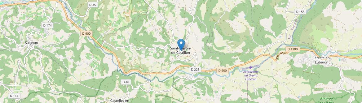 Saint-Martin-de-Castillon - Carte