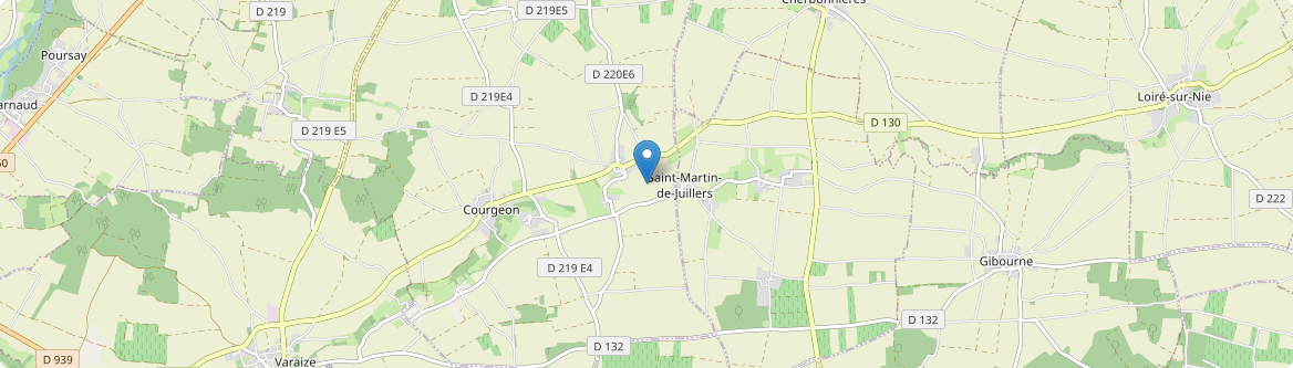 Saint-Martin-de-Juillers - Carte