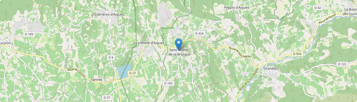 Saint-Martin-de-la-Brasque - Carte