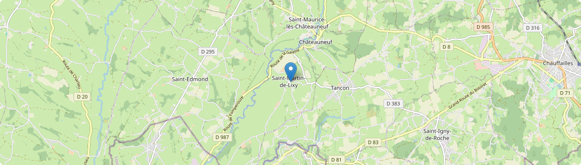 Saint-Martin-de-Lixy - Carte