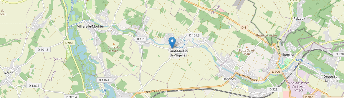 Saint-Martin-de-Nigelles - Carte