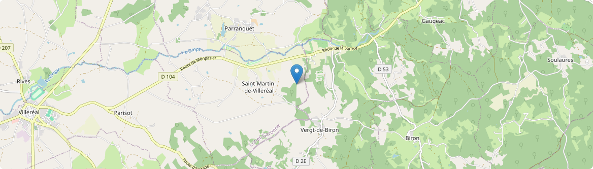 Saint-Martin-de-Villeréal - Carte