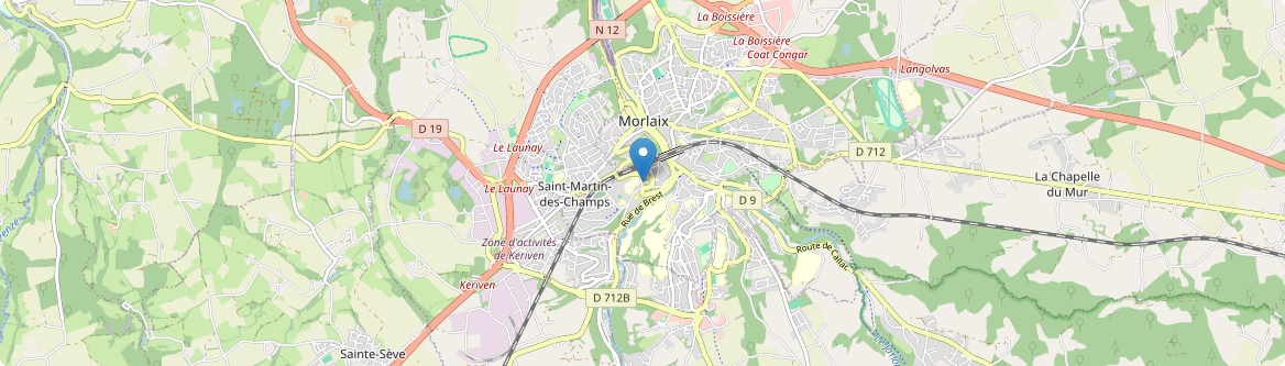 Saint-Martin-des-Champs - Carte