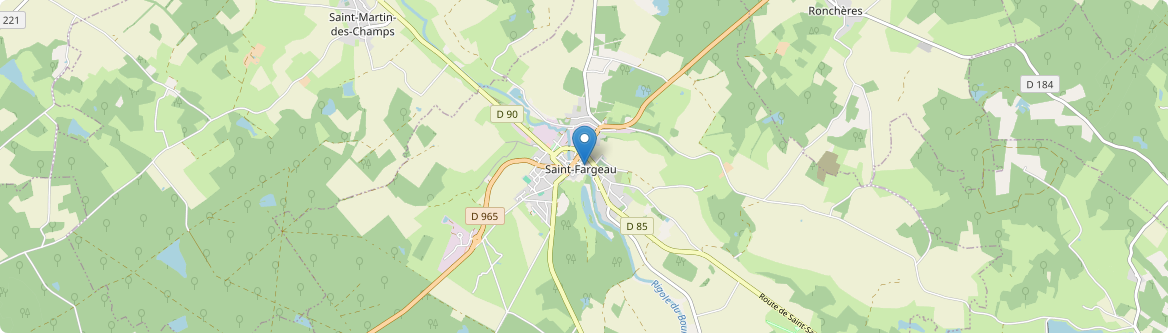 Saint-Martin-des-Champs - Carte