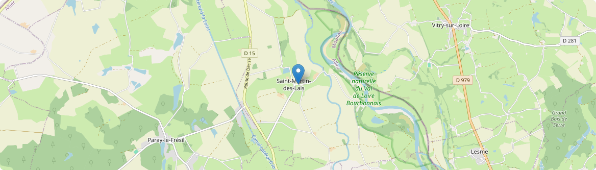 Saint-Martin-des-Lais - Carte