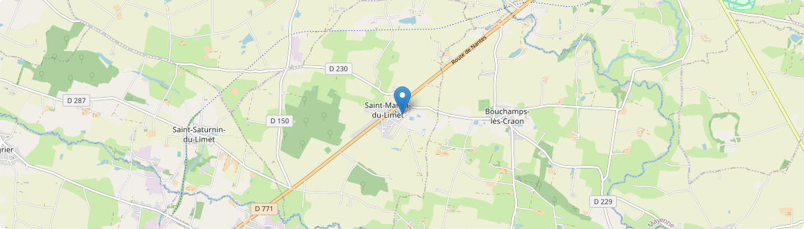 Saint-Martin-du-Limet - Carte