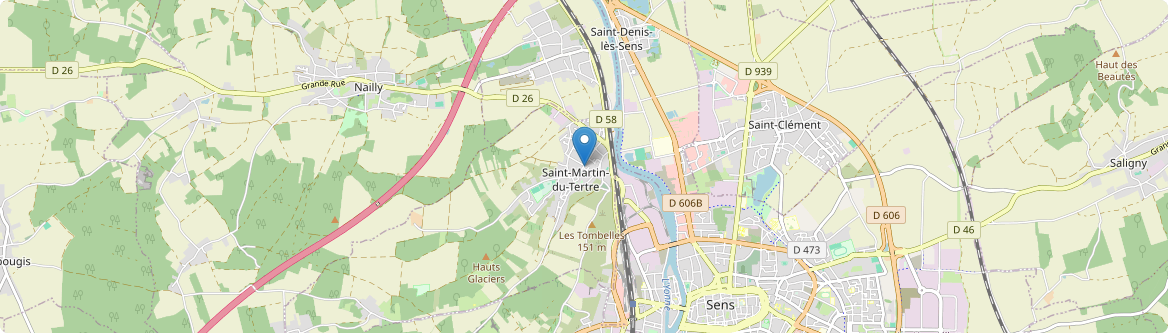 Saint-Martin-du-Tertre - Carte