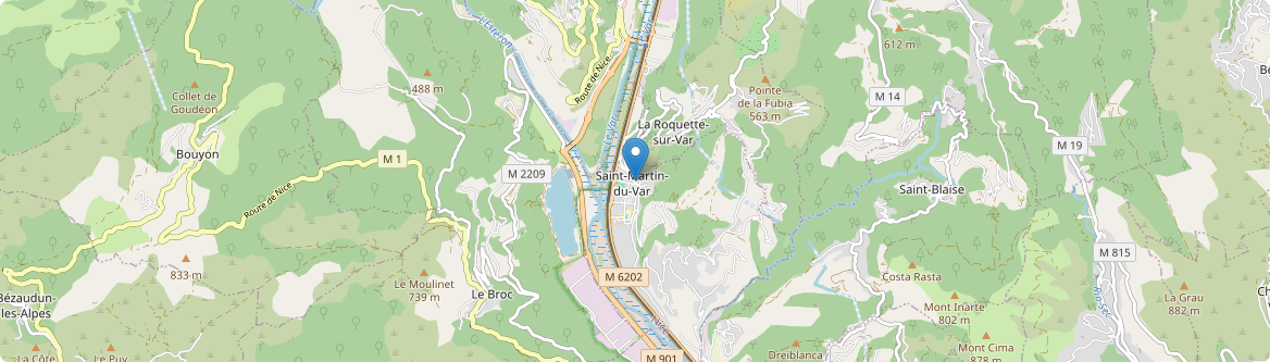 Saint-Martin-du-Var - Carte
