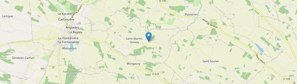 Saint-Martin-Gimois - Carte