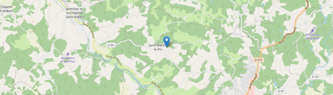 Saint-Martin-le-Pin - Carte