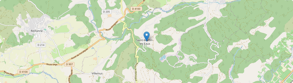 Saint-Martin-les-Eaux - Carte