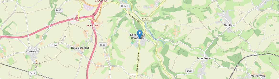 Saint-Martin-Osmonville - Carte