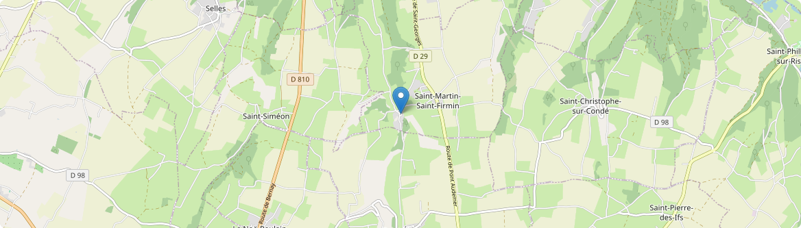 Saint-Martin-Saint-Firmin - Carte