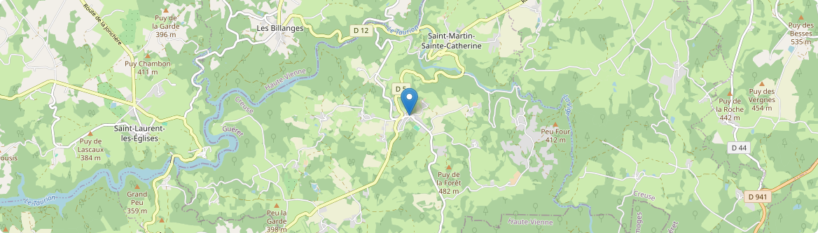 Saint-Martin-Sainte-Catherine - Carte
