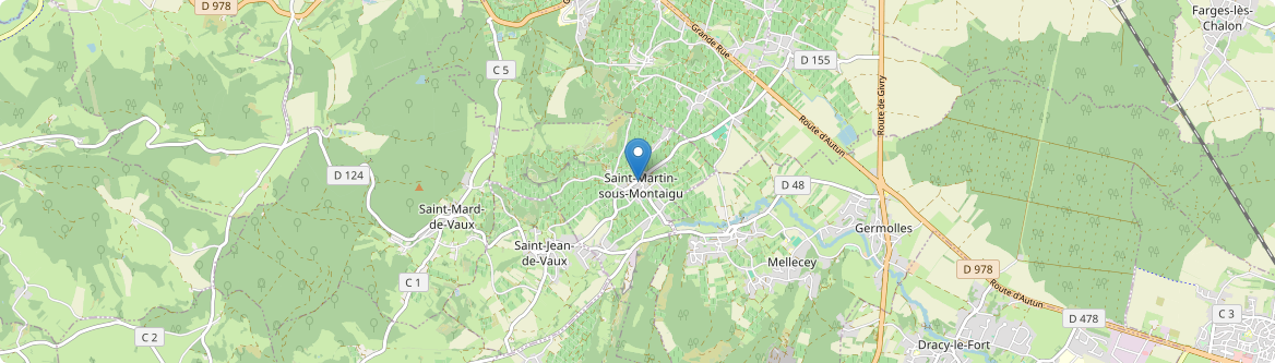 Saint-Martin-sous-Montaigu - Carte