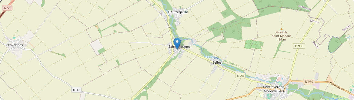 Saint-Masmes - Carte