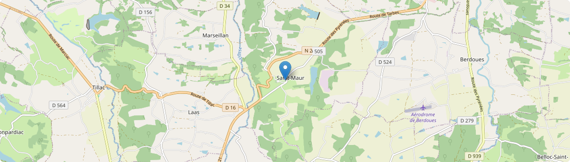 Saint-Maur - Carte