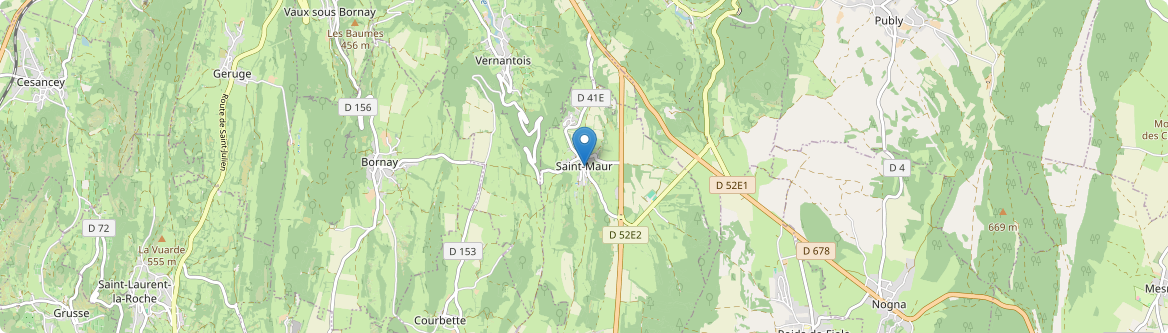 Saint-Maur - Carte