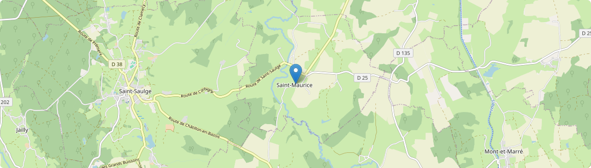 Saint-Maurice - Carte