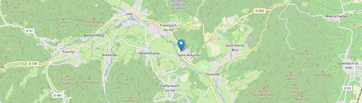 Saint-Maurice - Carte