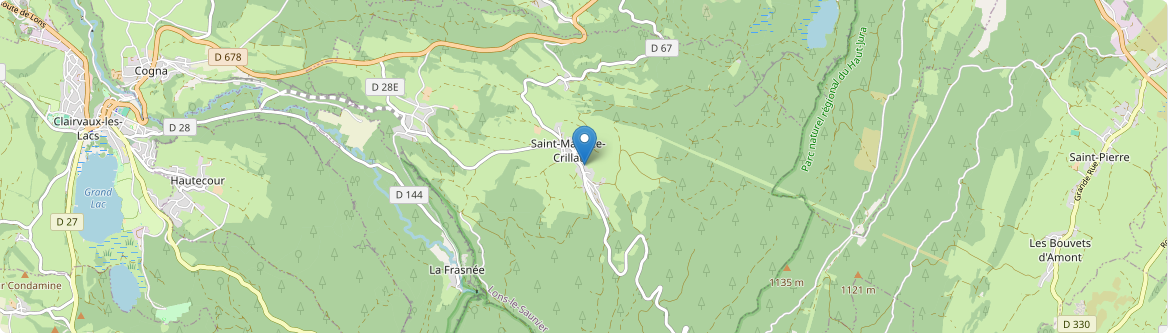 Saint-Maurice-Crillat - Carte