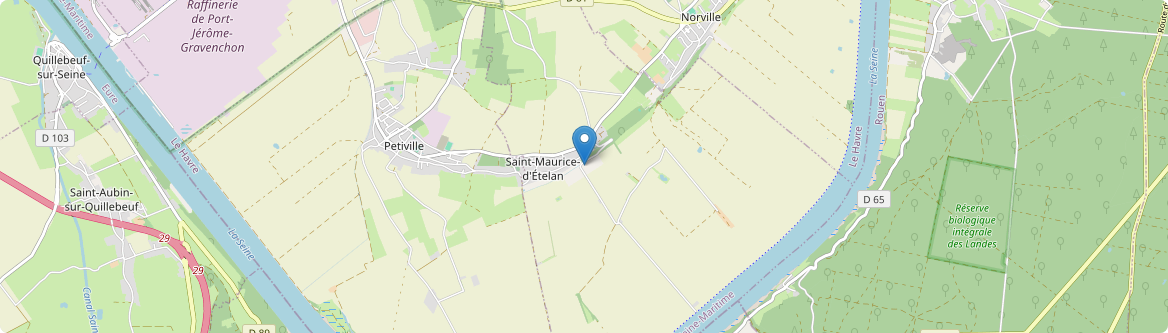 Saint-Maurice-d'Ételan - Carte