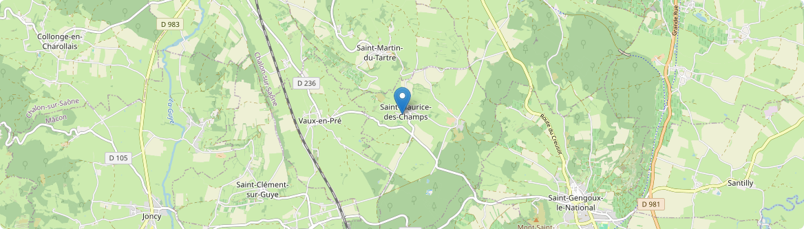 Saint-Maurice-des-Champs - Carte