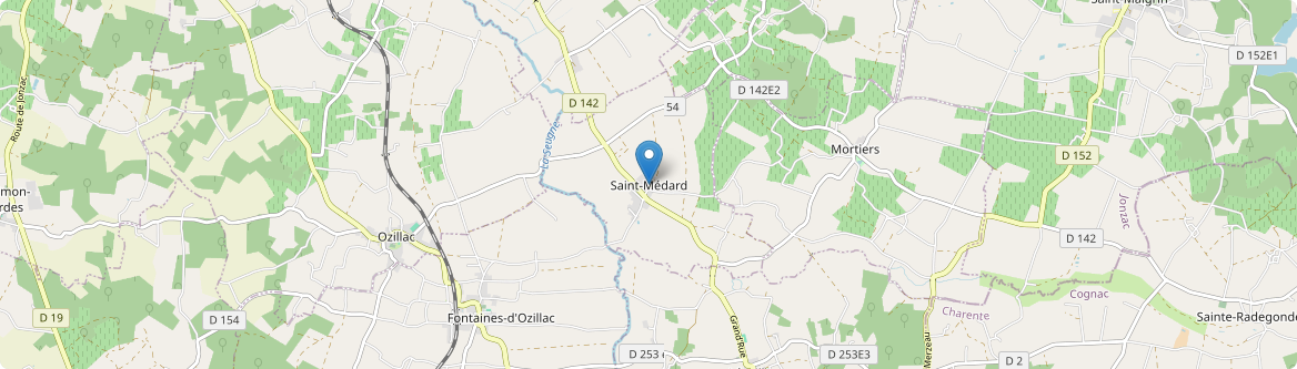 Saint-Médard - Carte