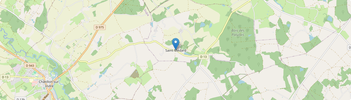 Saint-Médard - Carte