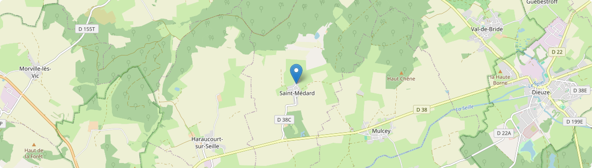 Saint-Médard - Carte