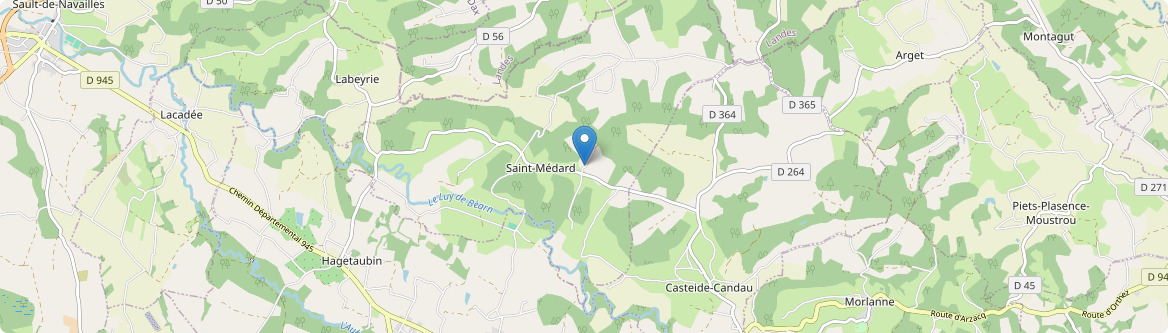 Saint-Médard - Carte