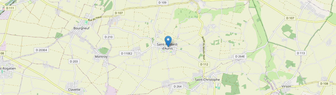 Saint-Médard-d'Aunis - Carte