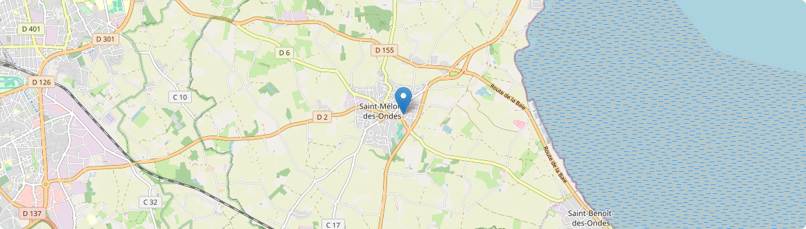 Saint-Méloir-des-Ondes - Carte
