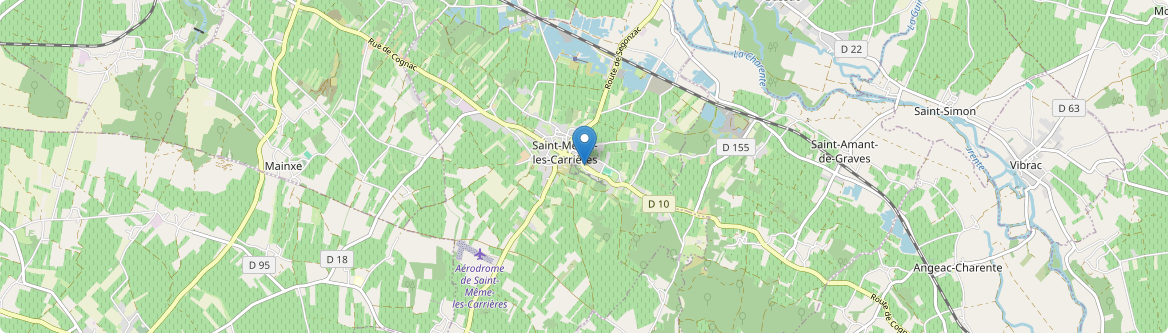 Saint-Même-les-Carrières - Carte